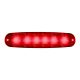 LED Autolamps 12FM 12/24V Low-Profile Rear Fog Lamp PN: 12FM